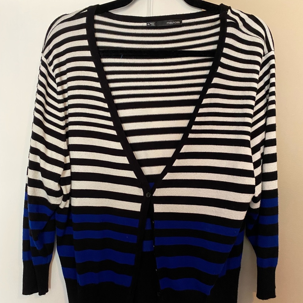 Striped Cardigan from Maurices
